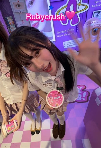 Limited edition Angie @Manylens flavor where taste meet sparkle🪄🧚🏼‍♀️💜 A dreamy collab Manylens x Rubycrush Wild berries gold glitter that smells like sweet forest magic🫐🍓 Available soon! #rubycrush #รูบี้ครัช #manylens #misslens #manylensth #คอนแทคเลนส์ญี่ปุ่น