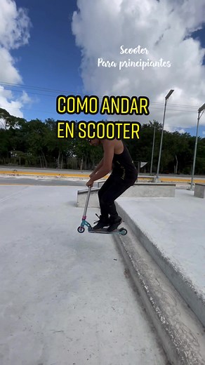 Cómo andar en scooter en 4 pasos: Tutorial para aprender scooter