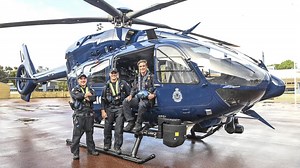 New $20 million high tech Airbus H145 helicopter in the hands of WA Police