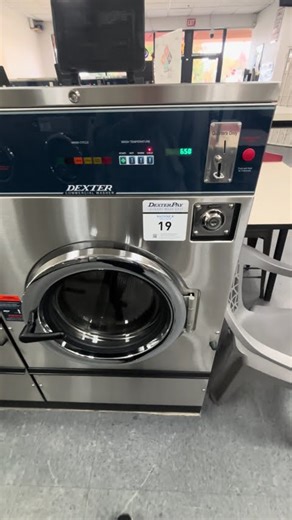 Dexter washer c series - making a buzzing sound while idol #laundromat