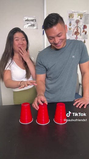Cups game is really fun for couple to play together!
