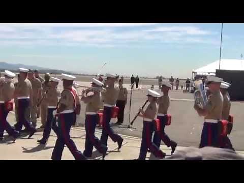 2014 Miramar Air Show - Marine Corps Hymn, Anchors Aweigh