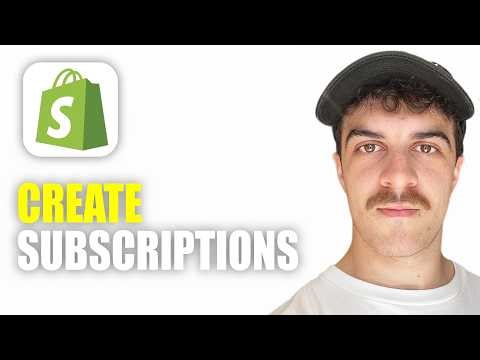 How to Create Subscriptions on Shopify (2026 Guide)