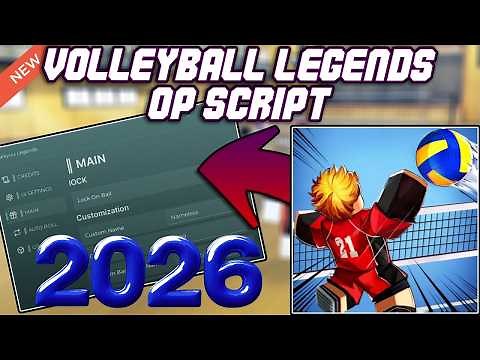 BEST Volleyball Legends Script 2026 🏐🔥 NO KEY Auto Spike Auto Block OP GUI Free! 💀🚀