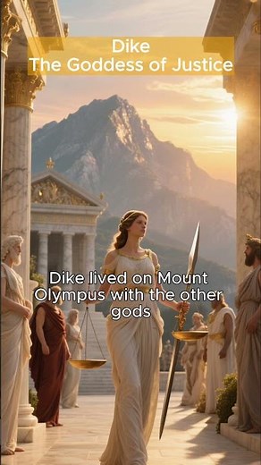 #23 Dike The Goddess of Justice Greek Mythology
