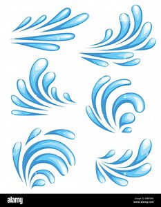 Water explosion special effect fx animation frames sprite sheet. Vortex water and thunder power explosion frames for flash animation in games, video a Stock Vector Image & Art - Alamy