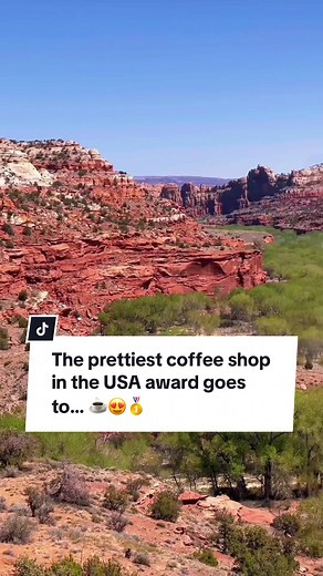 My award for prettiest coffee shop in the USA goes to the ultra-picturesque… ☕️ Kiva Koffeehouse @kivakoffee in Escalante, Utah 📌 𝘚𝘢𝘷𝘦 𝘧𝘰𝘳 𝘺𝘰𝘶𝘳 𝘧𝘶𝘵𝘶𝘳𝘦 𝘴𝘰𝘶𝘵𝘩𝘦𝘳𝘯 𝘜𝘵𝘢𝘩 𝘵𝘳𝘢𝘷𝘦𝘭𝘴 𝘢𝘯𝘥 𝘴𝘩𝘢𝘳𝘦 𝘸𝘪𝘵𝘩 𝘺𝘰𝘶𝘳 𝘣𝘦𝘴𝘵, 𝘤𝘰𝘧𝘧𝘦𝘦 & 𝘢𝘥𝘷𝘦𝘯𝘵𝘶𝘳𝘦-𝘭𝘰𝘷𝘪𝘯𝘨 𝘱𝘢𝘭𝘴! 🏜️ Hanging onto the edge of a cliff, surrounded by red rocks and valley views as far as the eye can see- it’s a must visit during your southern Utah adventures! 🫔 Their southwest fare a