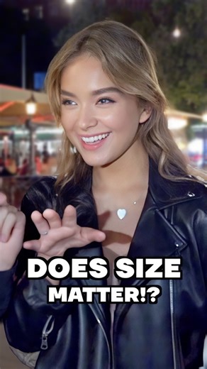 58K views · 218 reactions | I asked a group of girls whether size really matters — and their answers were surprisingly honest. Some said it absolutely does, others claimed it’s all about “how you use it,” and a few admitted personality and skill can make up for a lot. Let’s just say things got very real by the end.  | Adrian Gee | Facebook