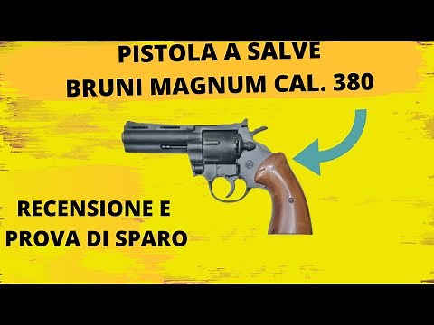 BRUNI Magnum 380 Blank Pistol | #Review, Testing, and Cleaning