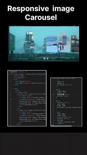 Create a Responsive Image Carousel