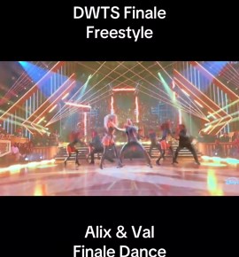 DWTS Finale: Alix & Val's Spectacular Freestyle Dance