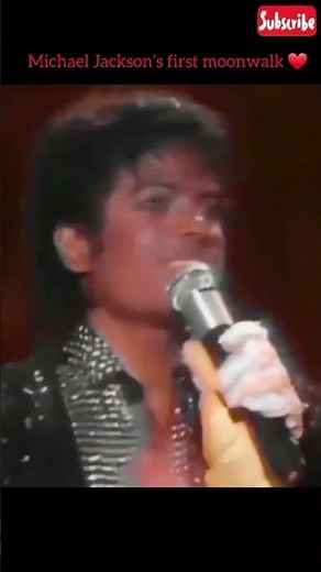 Michael Jackson’s FIRST Moonwalk – History Was Made! 🌙✨ #michaeljackson #billiejean #moonwalk