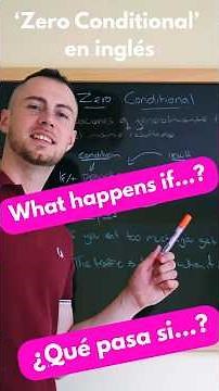 Gramática rapida en inglés - 'Zero Conditional' #inglesfacil #inglesrapido