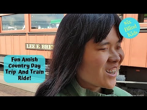 SixBlindKids - Fun Amish Country Day Trip and Steam Train Ride - Lancaster PA