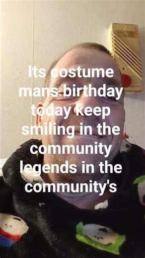 happy birthday lyndon the community's costume man today 53 years old