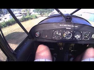 My First Flying Lesson in a 1942 Taylorcraft L2 Genuine Warbird Full Length