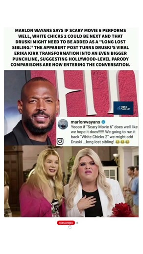 Marlon Wayans Teases “White Chicks 2” Featuring Druski as Long-Lost Sibling 😆🎬#fyp ##ytshorts