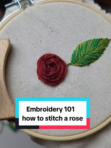 Learn Easy Rose Embroidery Techniques in Minutes