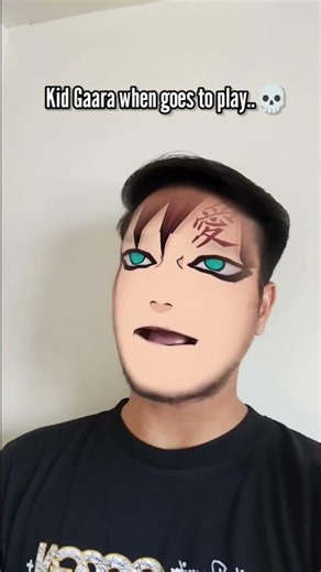 Kid Gaara..💀 #naruto #gaara #animeshorts