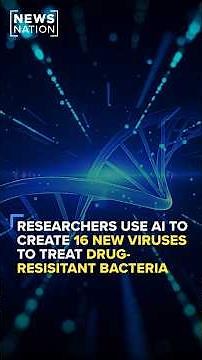 Stanford researchers create 16 new viruses using AI | NewsNation