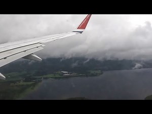 🛬 Approach & Landing at OSLO, NORWAY Airport (OSL)