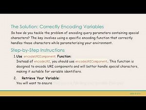 How to Properly Encode Query Parameters in Postman URLs
