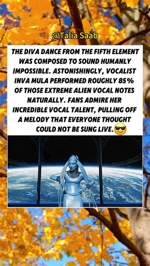 Inva Mula Nailed The Fifth Element Impossible Diva Song #moviefacts #singing #cinematic