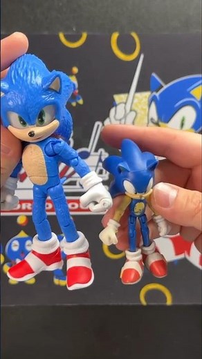 Comparing Movie 3 Sonic to other Sonic figures