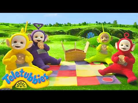 Teletubbies | Summer Picnic Social | Playing with Kids | Full Episodes