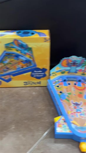 So much fun!! Mini tabletop pinball machine. #pinball #liloandstitch #spidey #toys #gifts
