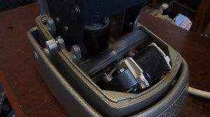 Aldis Star 500 Projector (1950's - 60's design) Fan motor replacement.