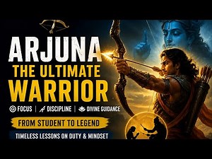 Arjuna: The Cosmic Warrior of the Mahabharata | Story of the Greatest Archer Ever