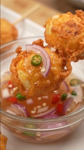 How to Prepare Kwek Kwek (Battered Quail Eggs) | Lovelyn Enrique
