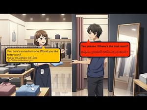 Daily Life English Conversations with Telugu translation | Start Speaking English Today