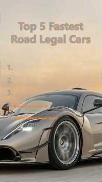 Top 5 Fastest Street Legal Cars