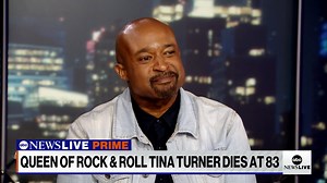 8.7K views · 166 reactions | Legendary singer Tina Turner has died at age 83. Mike Muse joins Linsey Davis to discuss her legacy: "Her constitution unto itself, just by being who she is, is rock 'n' roll." https://trib.al/5P8XRhH | ABC News Live | Facebook