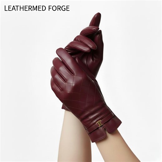 Women’s Leather Driving Gloves | Elegant Winter Car Gloves for Women - Etsy