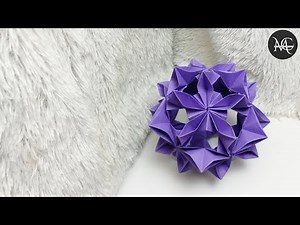 Origami Infinity Kusudama / Origami Infinity Kusudama by Miyuki Kawamura