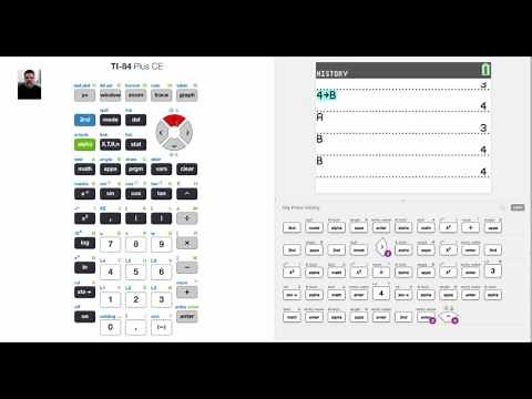 TI 84 CE Tutorial 23 Storing Values Into Variables and Evaluating Formulas