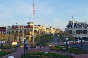 Walt Disney World Security Keeps the Flag Flying Over Magic Kingdom