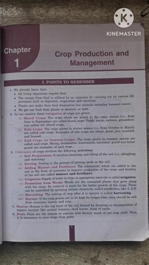 Class 8 Science Chapter 1:Crop production and Management | Short &Easy |Question-Answers #shorts