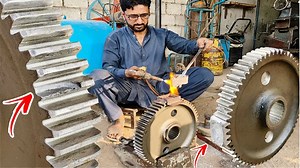 Gear Tooth Surgery Bringing Broken Gears Back to Life No Problem Watch This Repair Guide R | My Idea