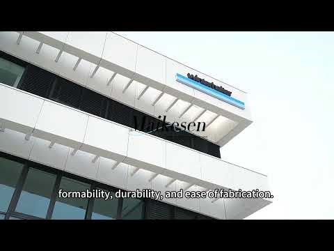 White color aluminum composite panel Acp sheet Alucobond for exterior wall cladding