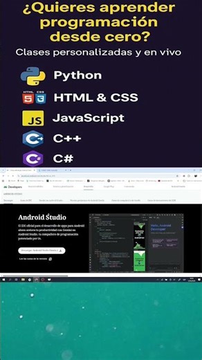 Tu primera App con Flutter. Androi Studio. Clase 01.