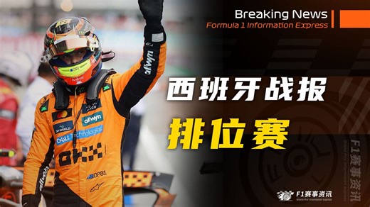 【F1西班牙战报】排位赛 | 斯托尔旧伤复发 不参加正赛 | 罗斯伯格锐评诺里斯 | 汉密尔顿：新前翼浪费所有人的钱！