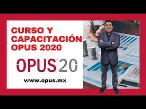 Curso y capacitación OPUS 2020