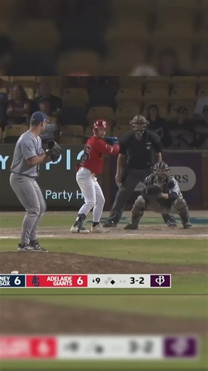 90 seconds of Nick Ward going beast mode in Australia 🇦🇺 That’s a big re-signing by the @adelaidegiants 🔥 | Australian Baseball League