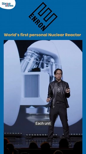 1.8K views · 20 reactions | The world’s first personal nuclear reactor is here. The Enron Egg can power your home for 10 years — no refills needed. CTO Daniel Wong breaks it down. #StartupStories #Innovation #NuclearEnergy #EnronEgg #FutureIsNow #Startups | Startup Stories | Facebook