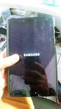 Samsung Galaxy Tab A frozen or strange screen possible solution!