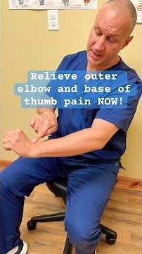 Extensor Carpi Radialis Longus Muscle Release & Stretch for Outer Elbow and Base of Thumb Pain